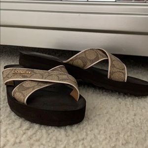 Coach  sandals